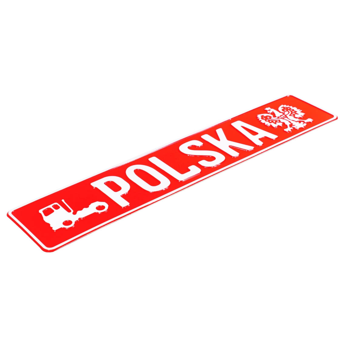 tablica rejestracyjna truck polska